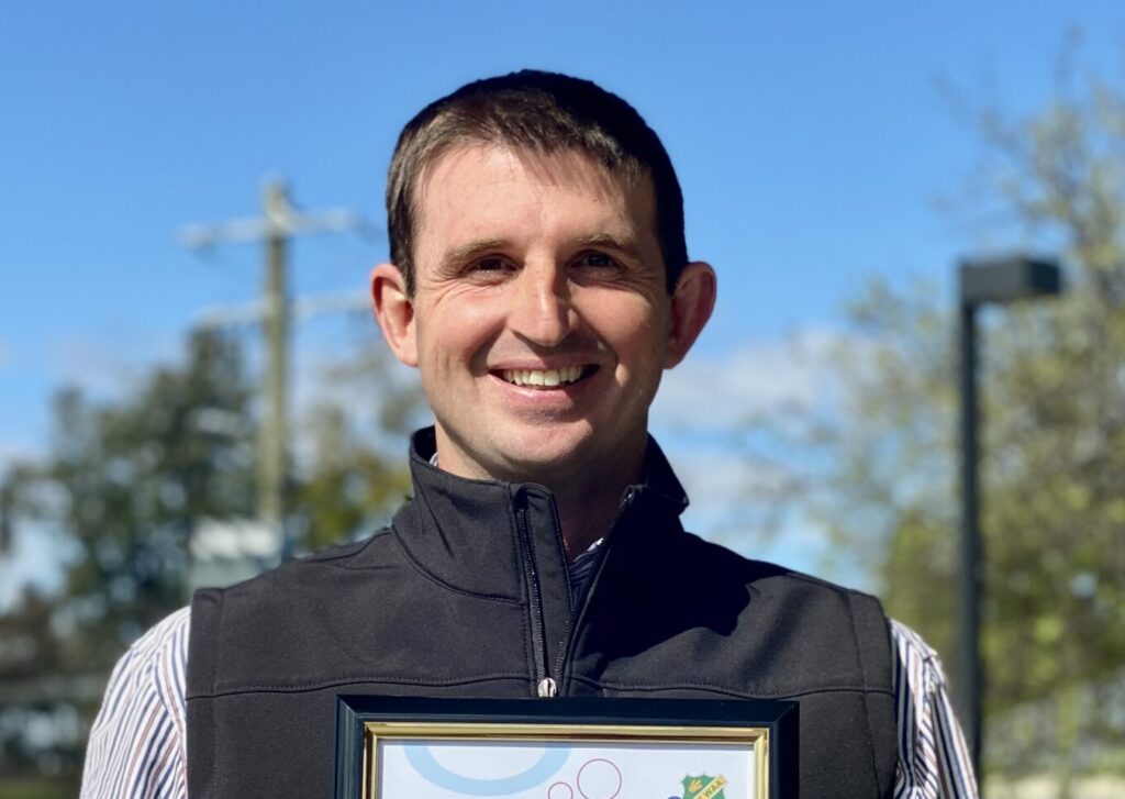 Christian “Chippy” Petersen, founder and program manager of RiverBank Youth Works - Wee Waa.