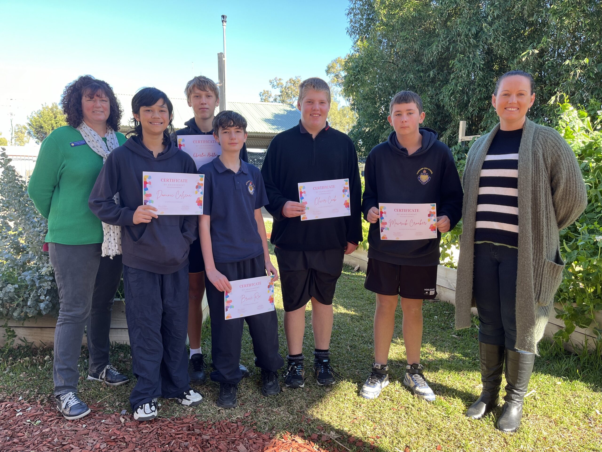 NHS students complete their NuLit Literacy cycle