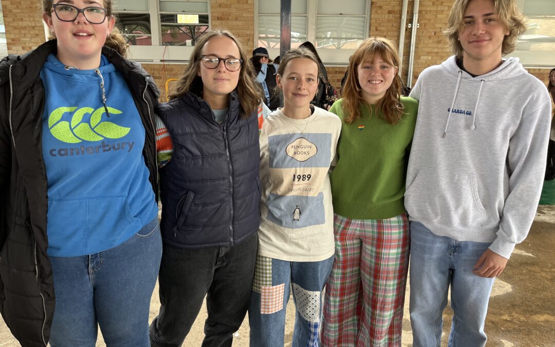 Narrabri High School SRC celebrate with PRIDE