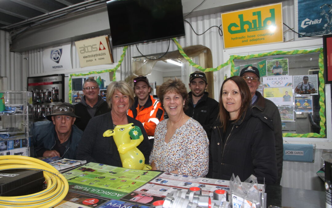 Businesses going green and gold for Shannan and Laura