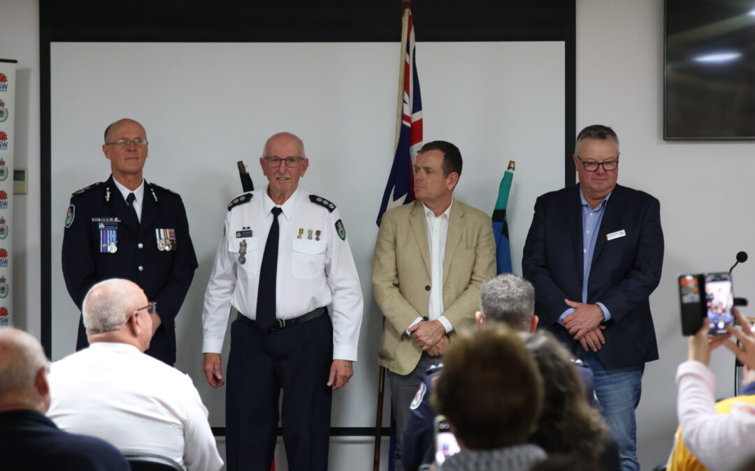 Long serving RFS volunteers thanked at award ceremony