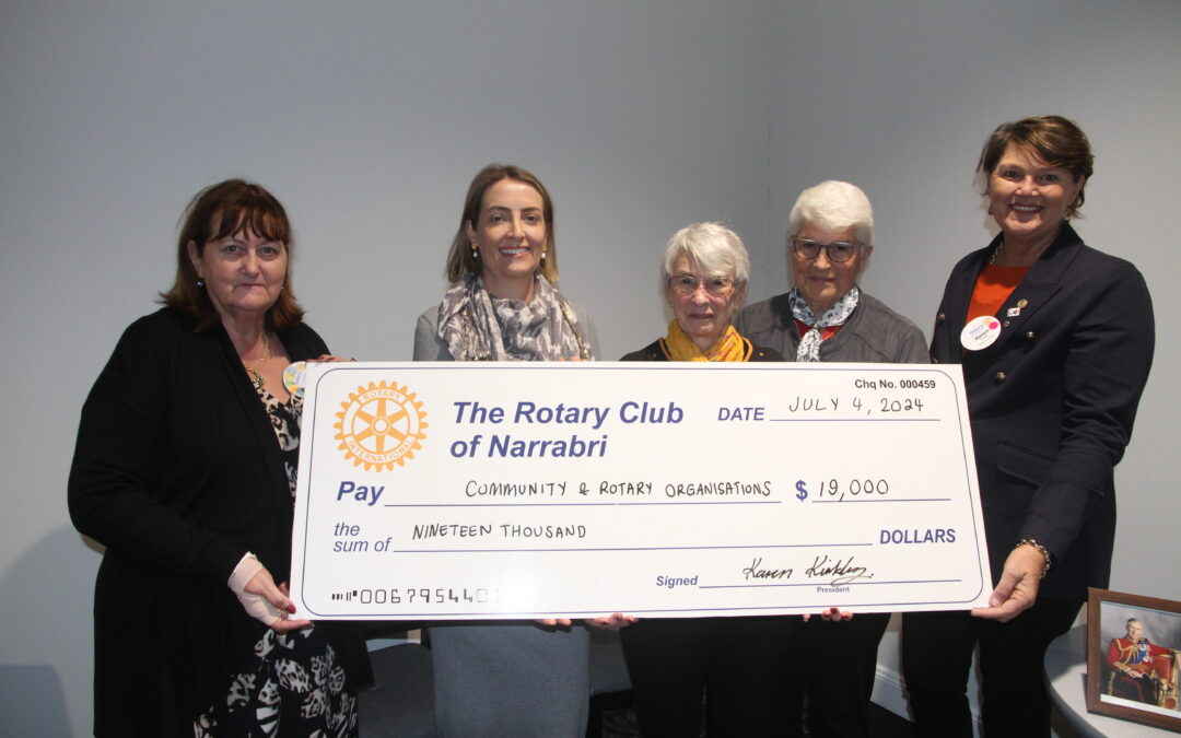 Night of giving as Rotary announces $19,000 in donations