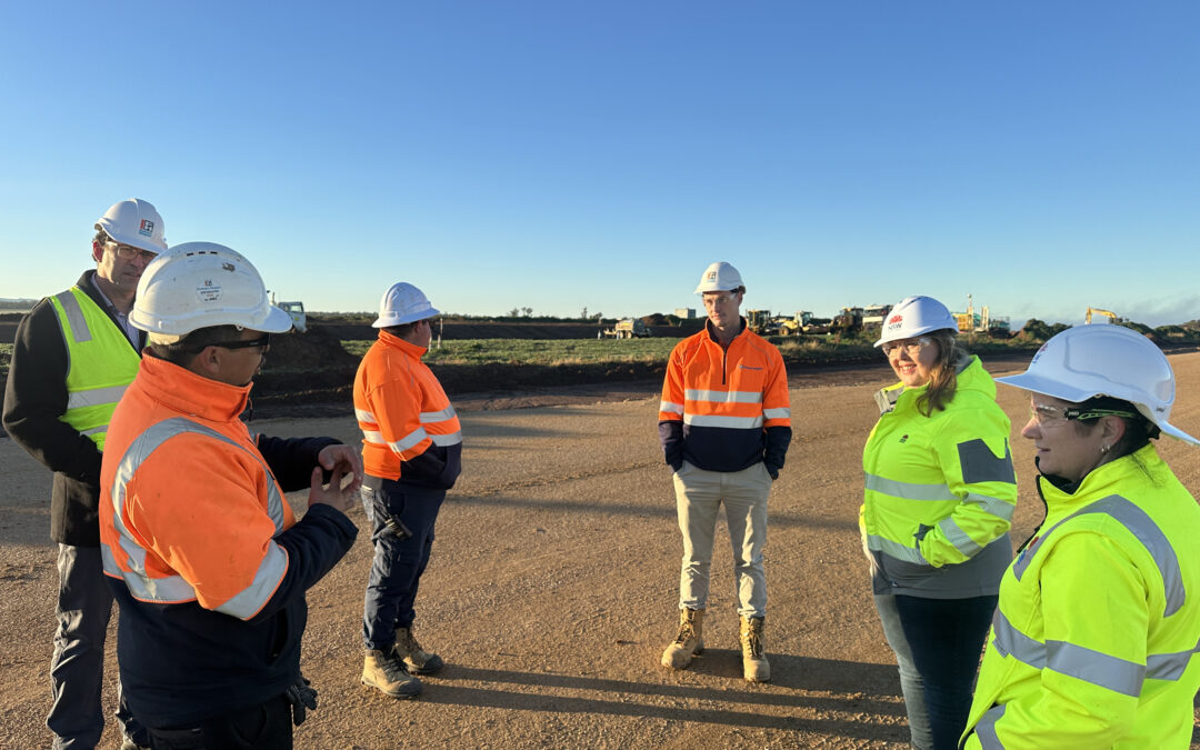 Heavy duty rest area takes shape
