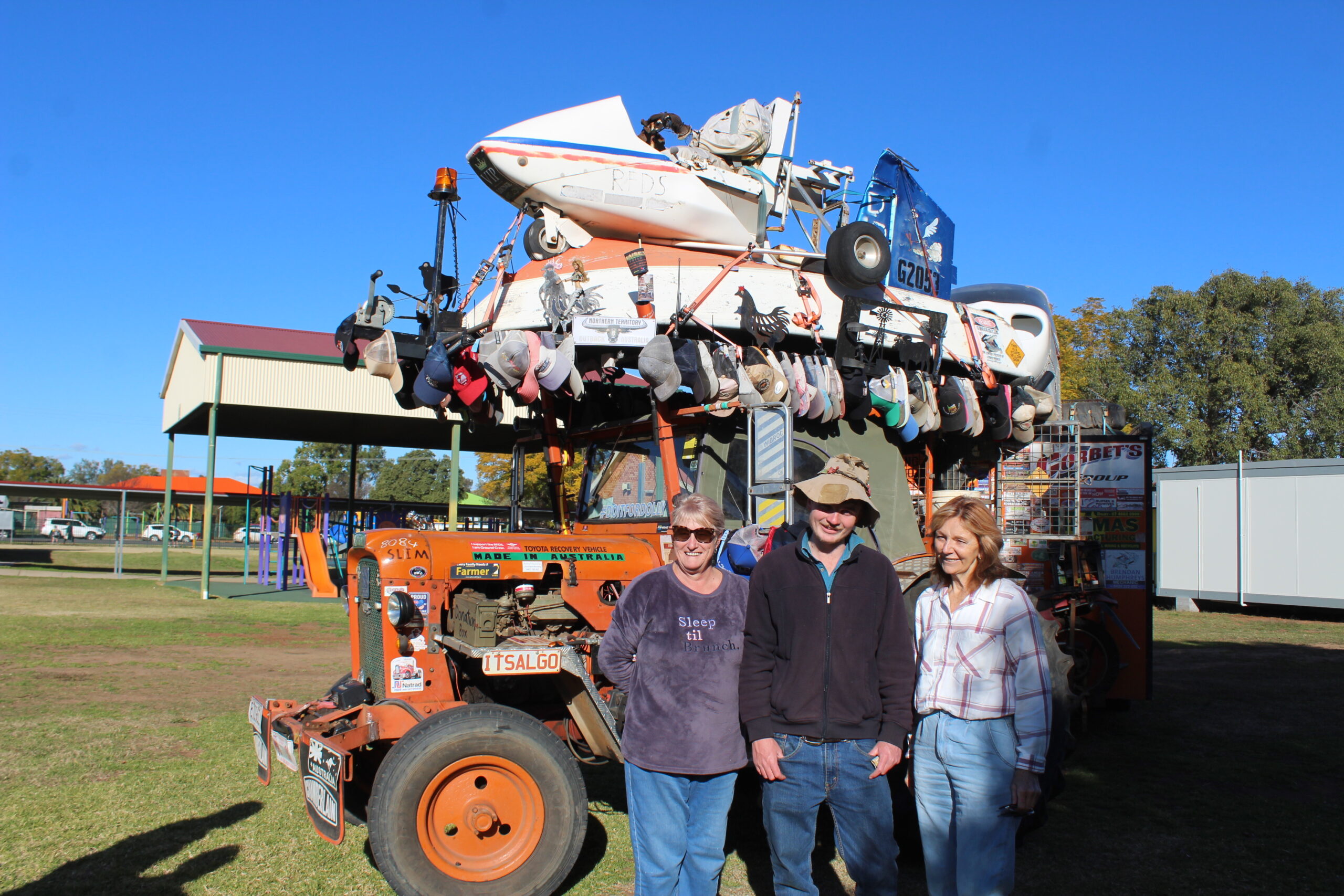 Boggabri Public School students meet The Travelling Jackaroo