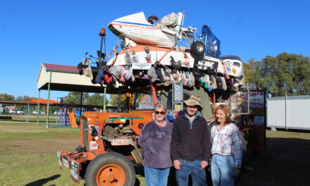 Boggabri Public School students meet The Travelling Jackaroo