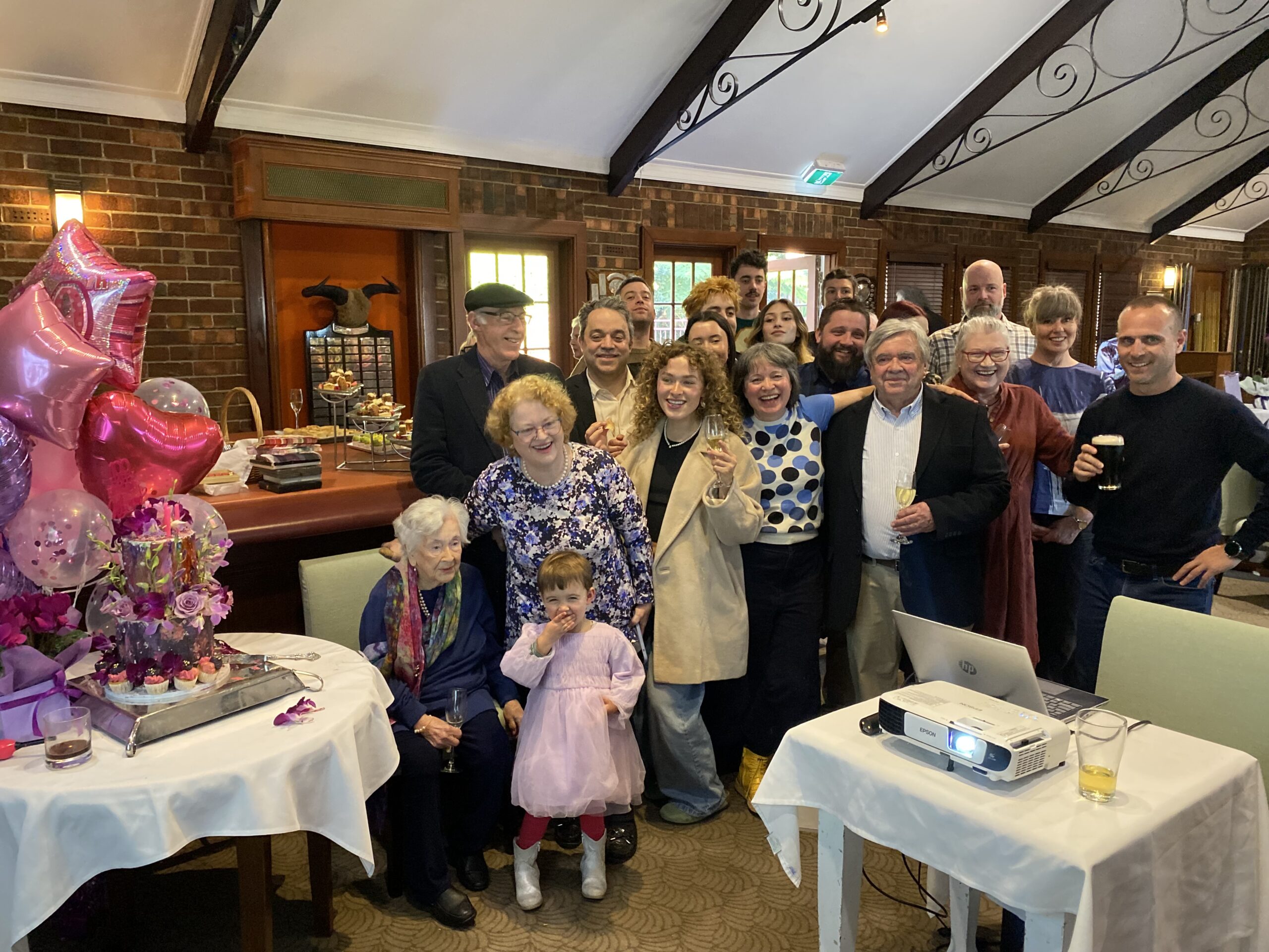 100th birthday celebrations for Wynne King