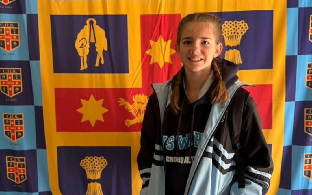 Asher represented NHS at NSW CHS cross country
