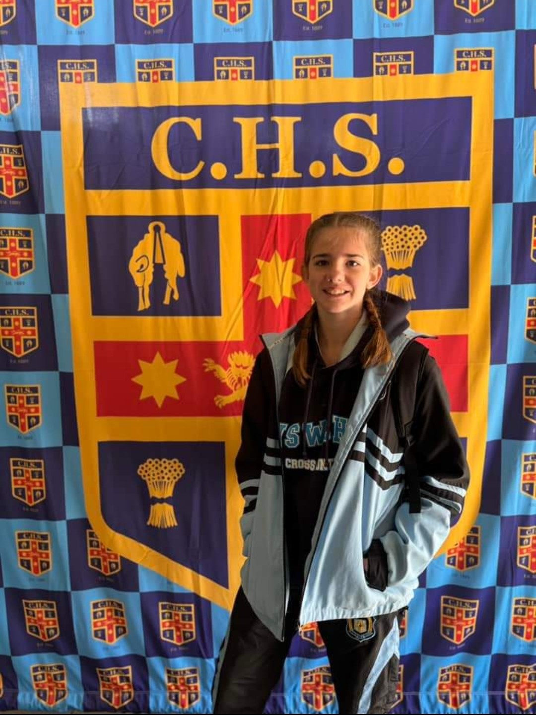 Asher represented NHS at NSW CHS cross country