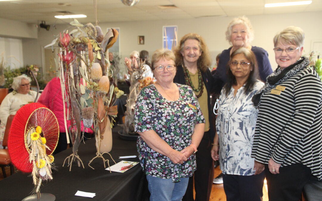 Floral art weekend – a great success