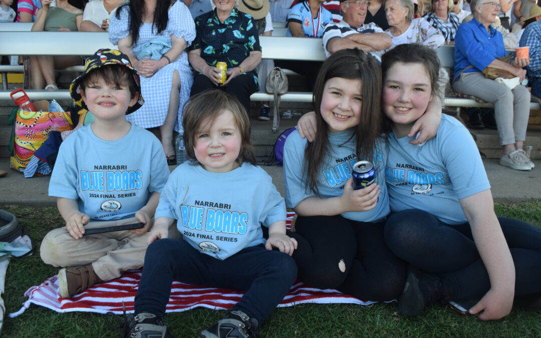 Courier camera at Blue Boars grand final | PHOTOS