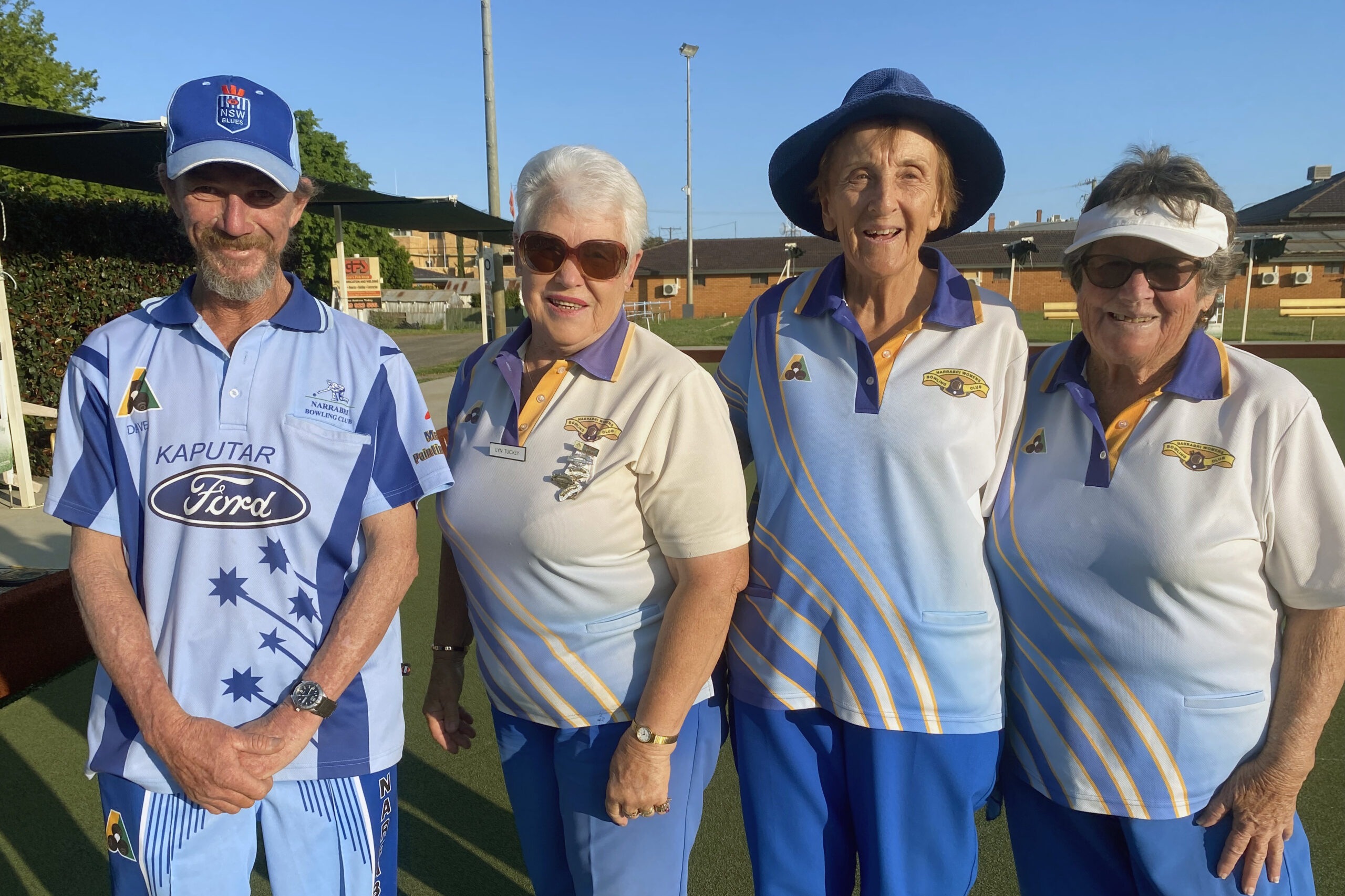 Mixed fours competition champions crowned at Narrabri Bowling Club