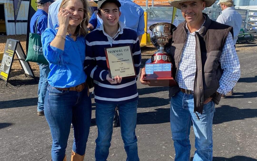 Ross Durham wins 2024 Brownhill Cup