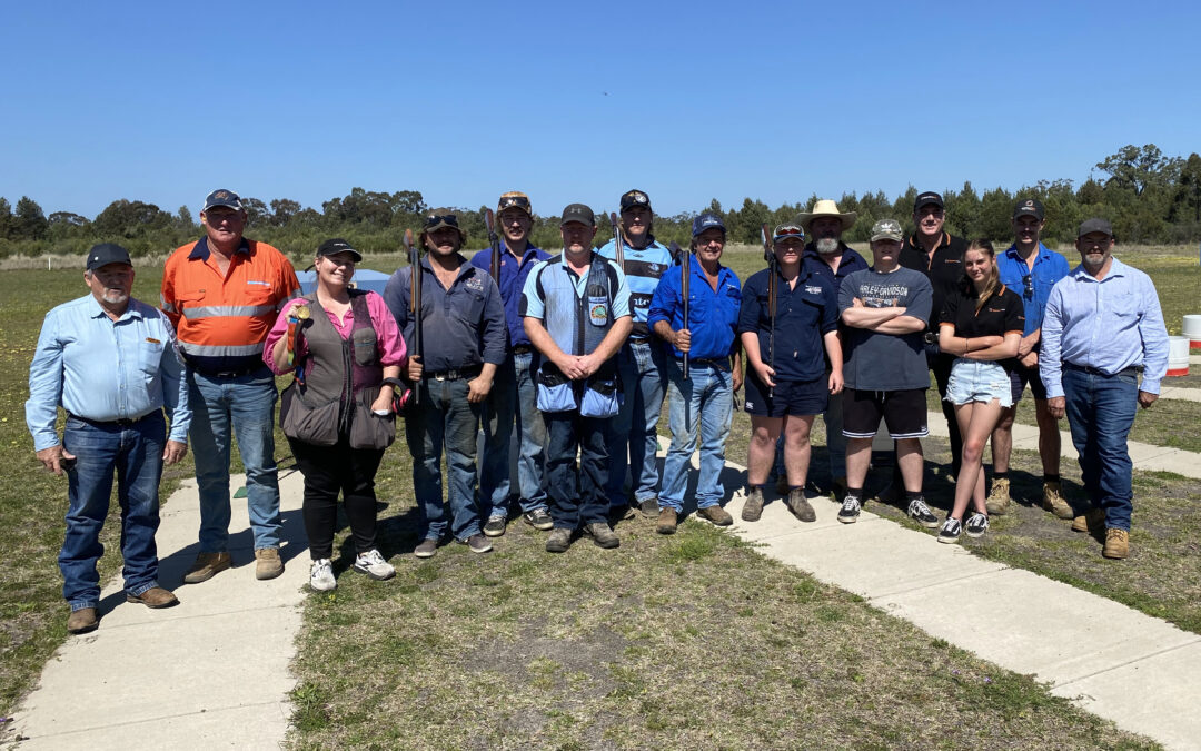 Narrabri Clay Target Club welcomes Olympic gold medal winner Suzy Balogh to 2024 sponsors’ day shoot