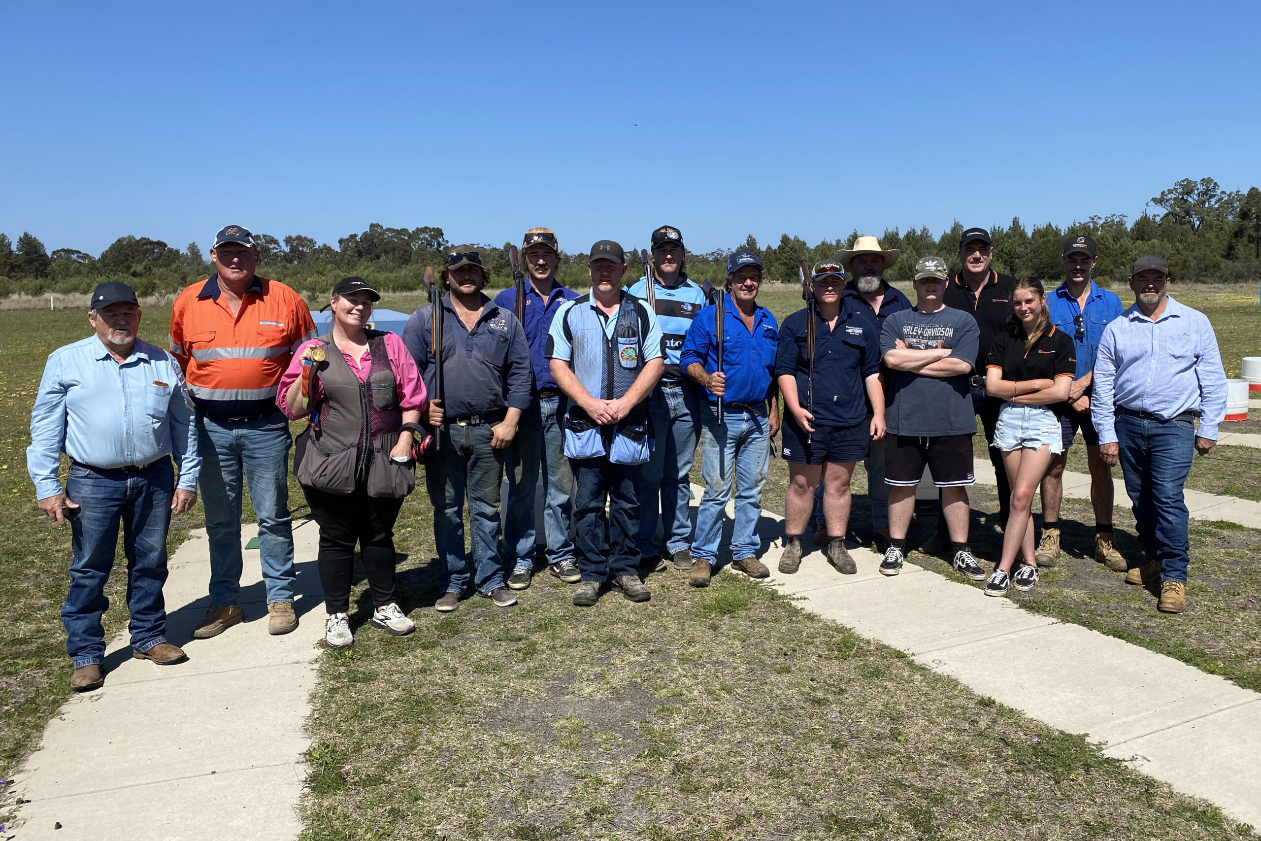 Narrabri Clay Target Club welcomes Olympic gold medal winner Suzy Balogh to 2024 sponsors’ day shoot