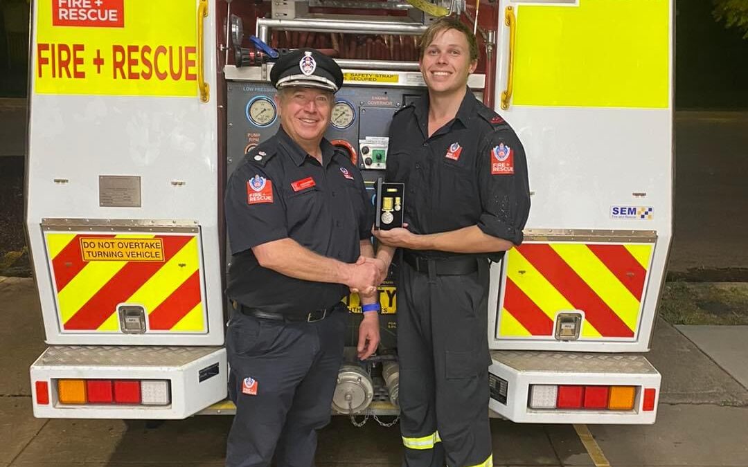 Special recognition for local firefighters