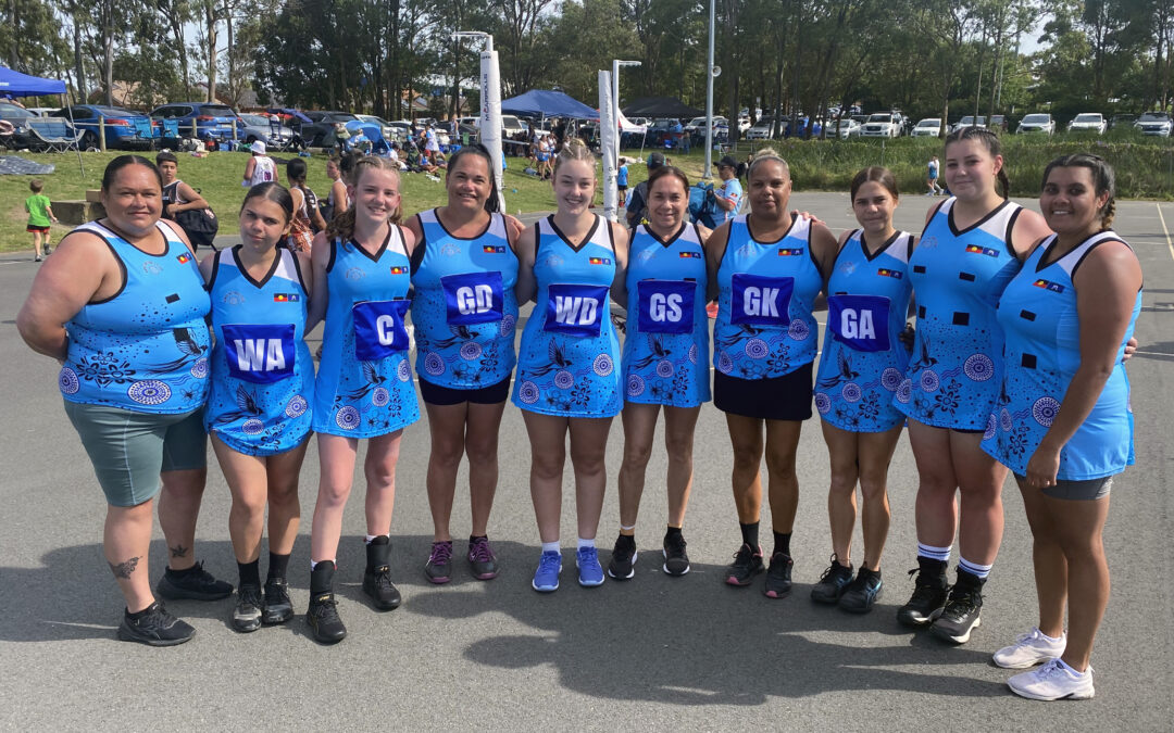 Historic debut for Namoi Netball Club at Koori Tournament as five teams showcase talent and pride