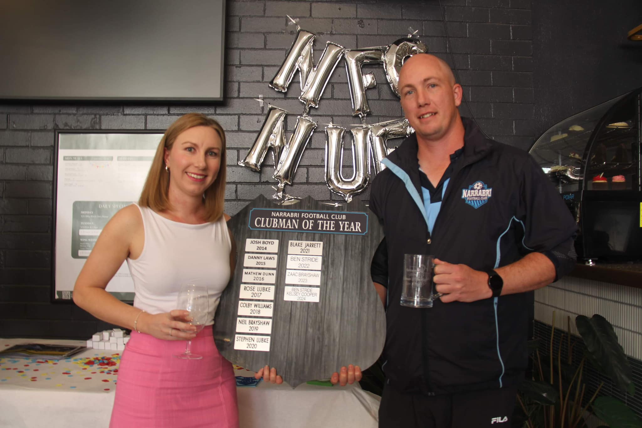 Namoi United and Narrabri FC host a joint 2024 awards presentation event at the Tourist Hotel