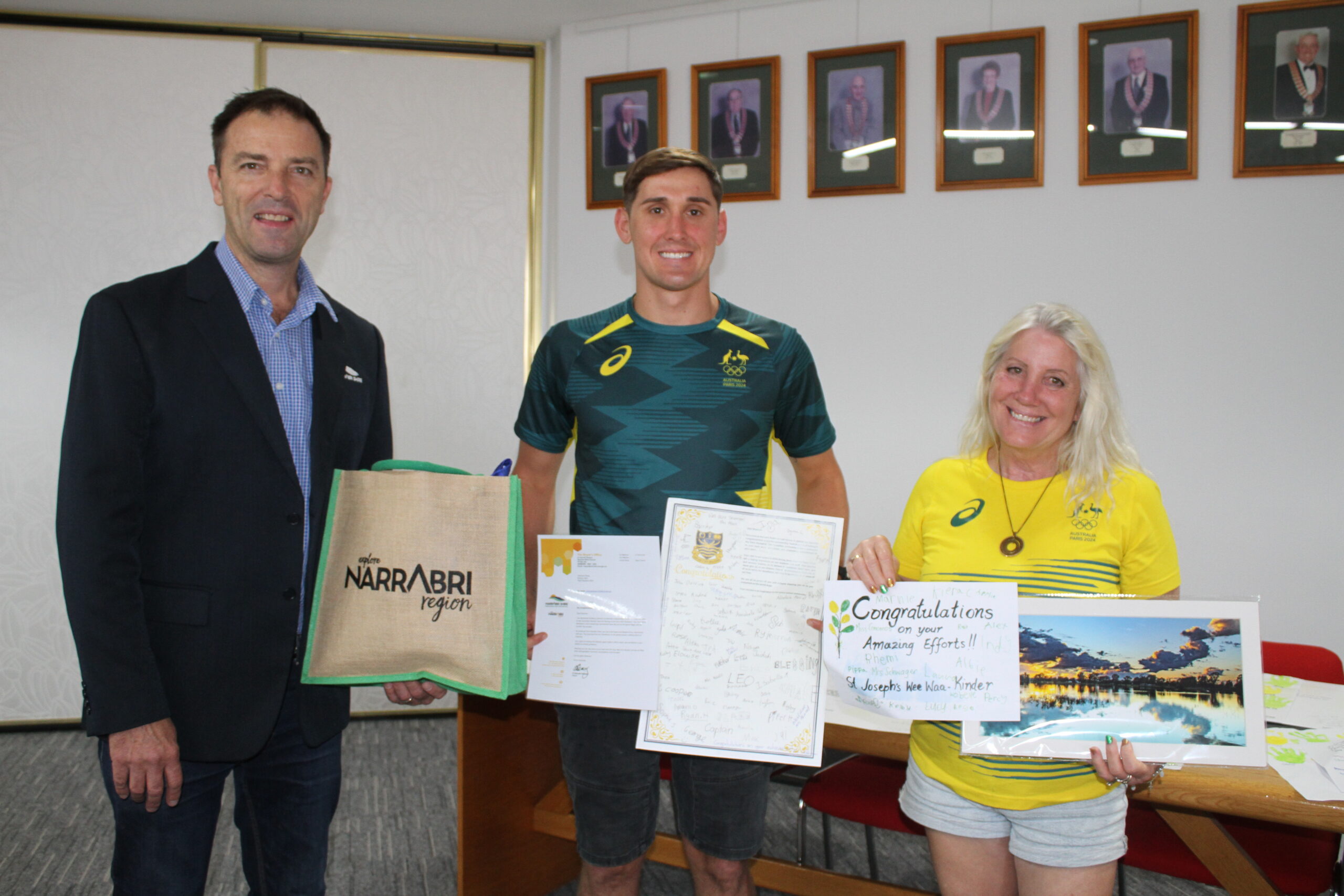 Warm welcome home for Narrabri’s Olympian Shannan Davey