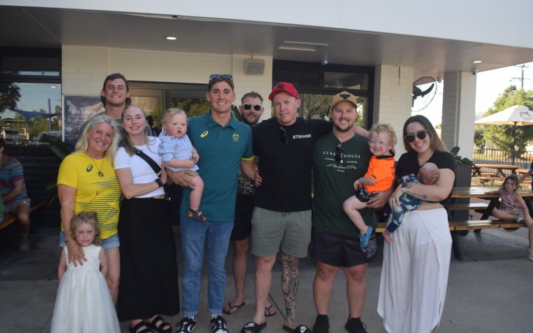 Olympian Shannan celebrated on return home to Narrabri