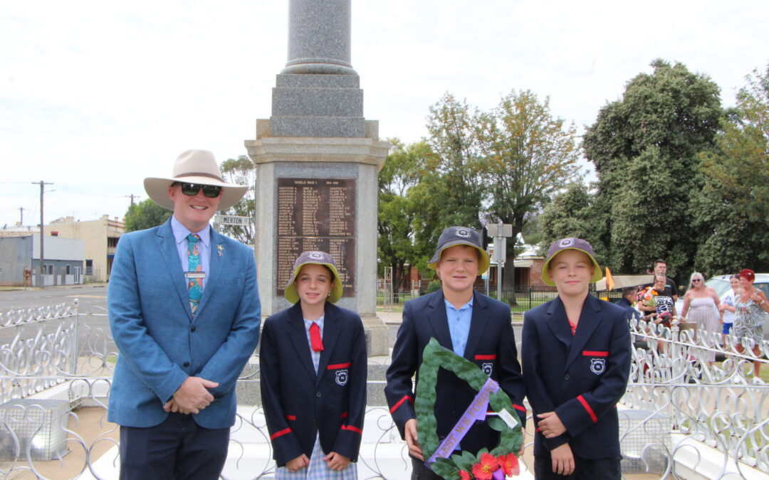 Special time for David Cathcart’s family at Boggabri service