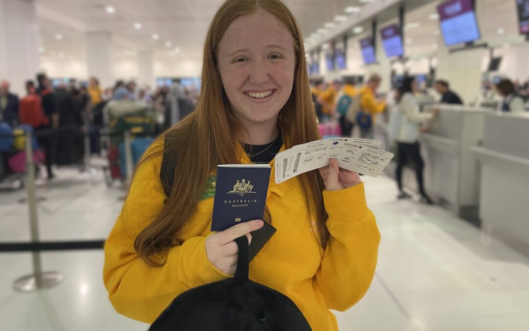 Beth Faris on youth  exchange adventure in Germany