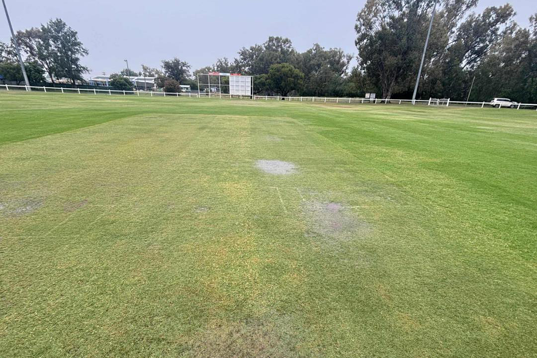 Wet weather washes out weekend cricket matches