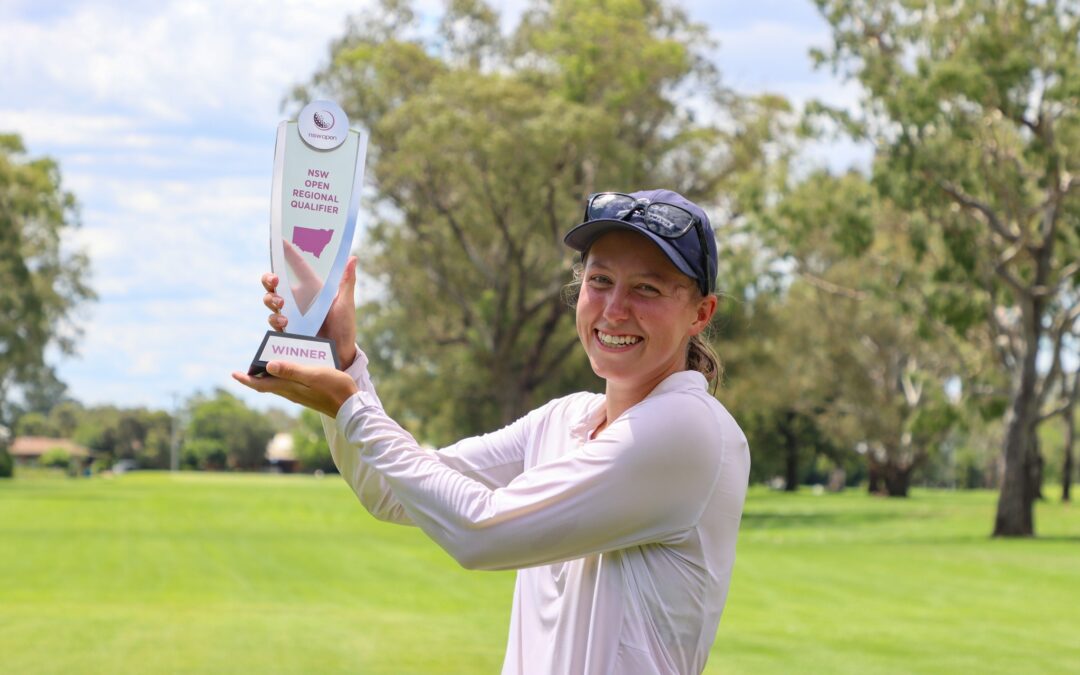 Caitlin Peirce wins NSW Open qualifier in Narrabri