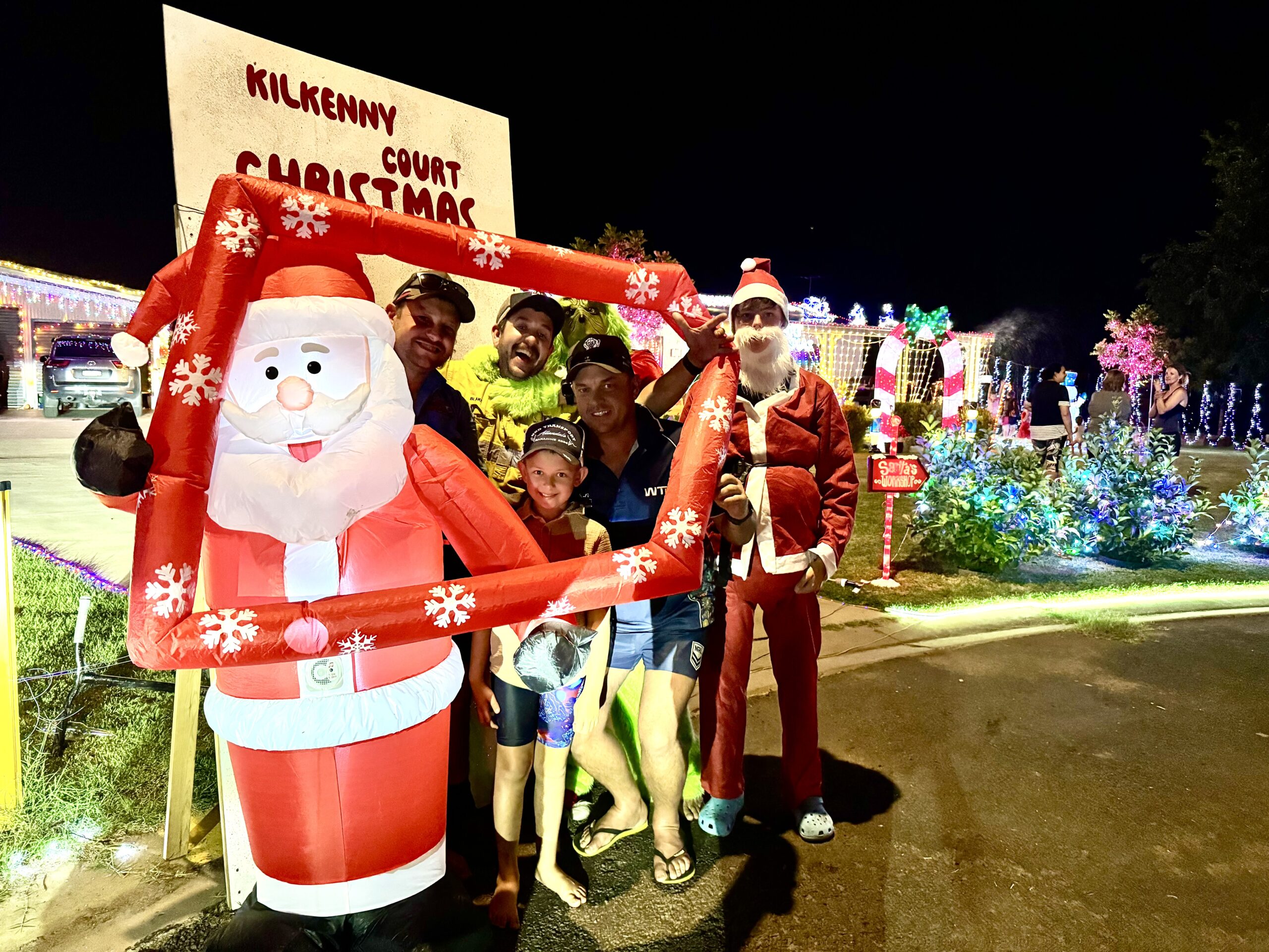 Best Street: Winner - Kilkenny Court. Kyle Head, Blake Hamilton, Stephen Malinson, and Luke Dewson.