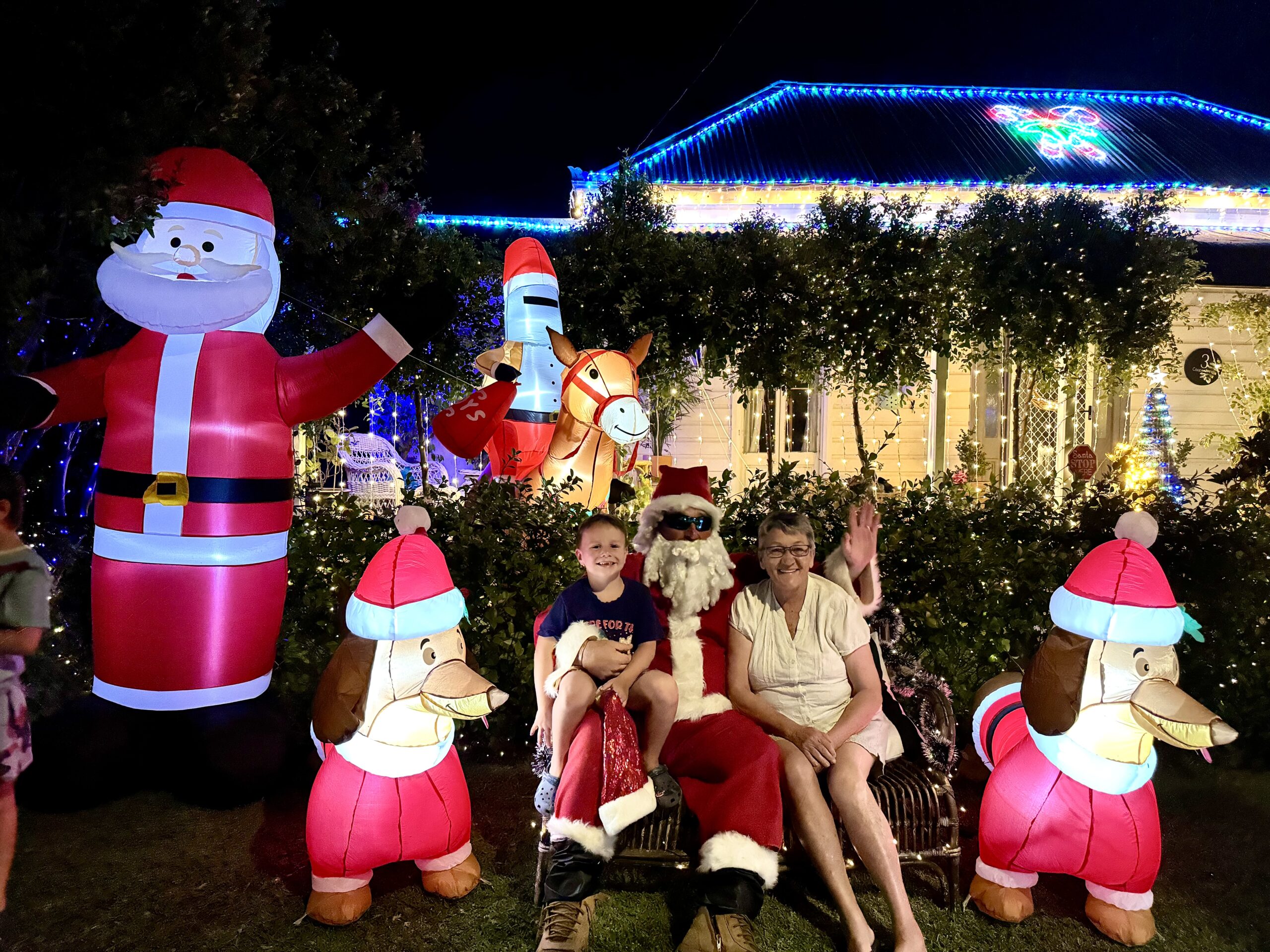 Christmas lights shine bright across Wee Waa district