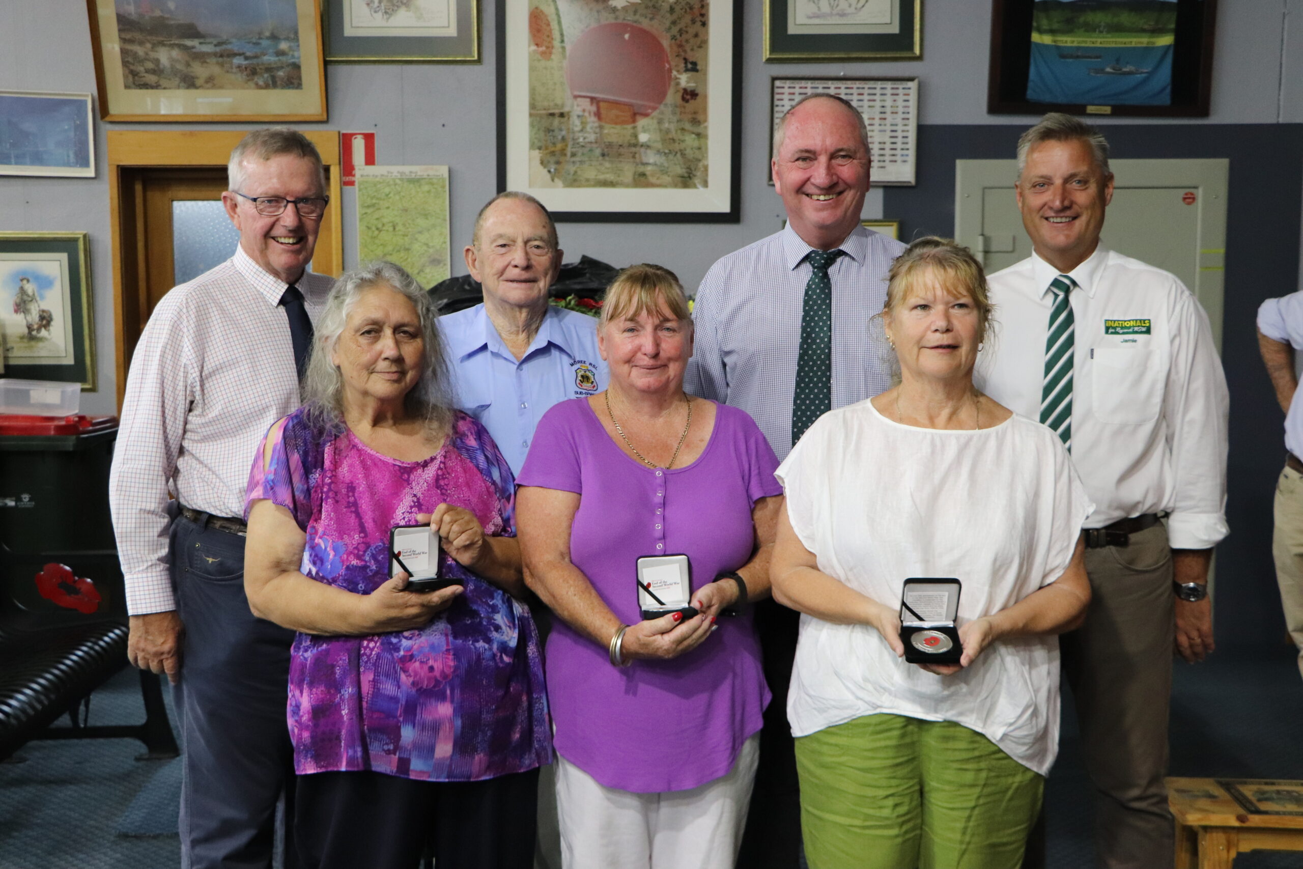 Medallions presented to veterans’ families in Moree
