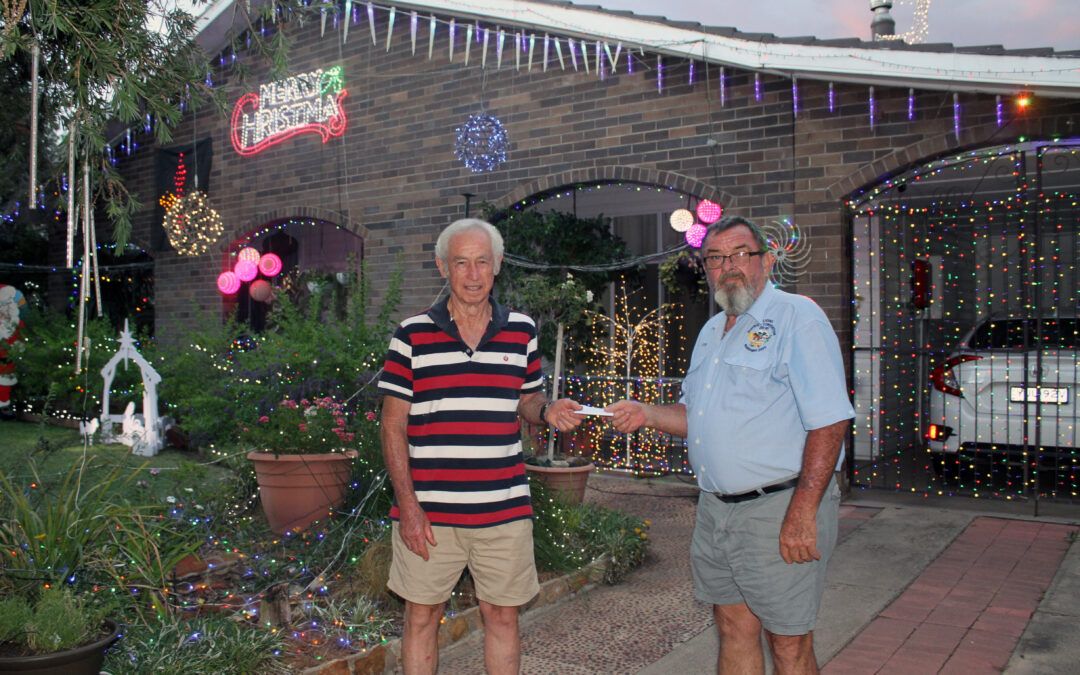 Dazzling Ugoa Street display wins local Christmas Lights competition