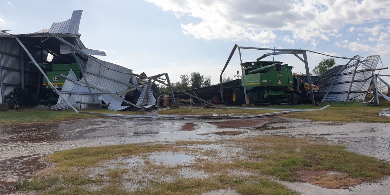 Boggabri district smashed by supercell