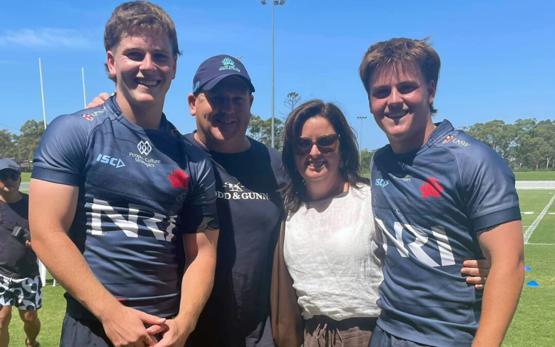 Memorable day for the Fowlers as Joey and Jonty team up for the Waratahs