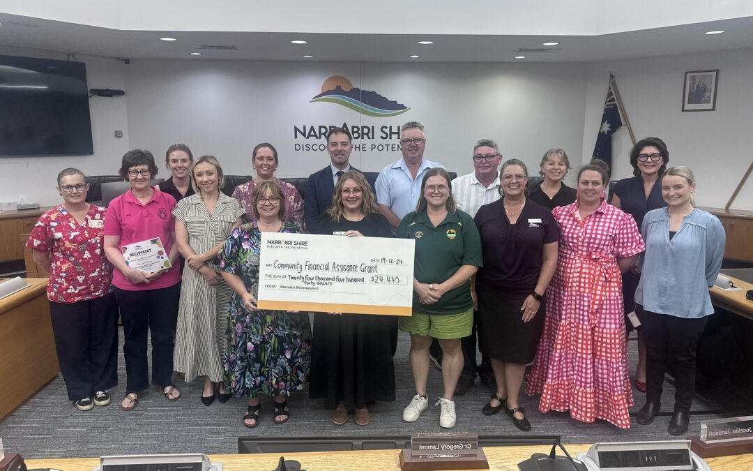 Five groups share in $24,000 from council grants program