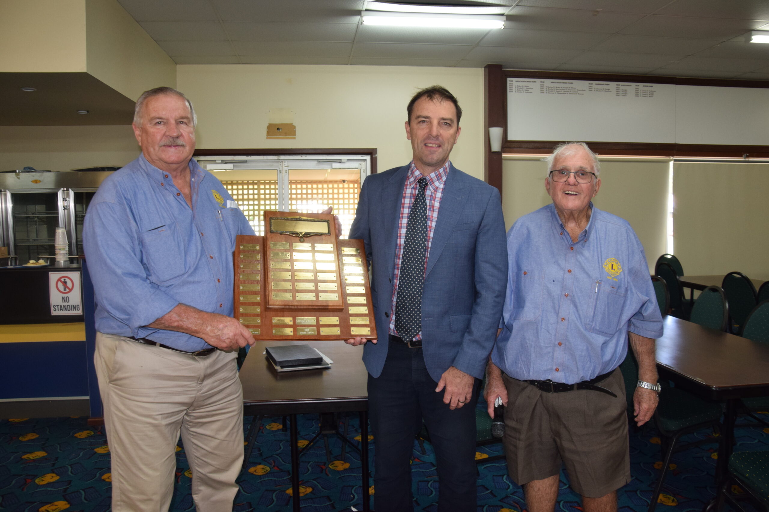 Ron Lowder’s  dedication recognised with top Lions Club honour
