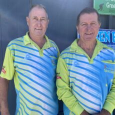 Brothers-in-law win Narrabri Bowling Club’s men’s club pairs final