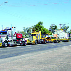 Big rig destined for Uralla solar farm