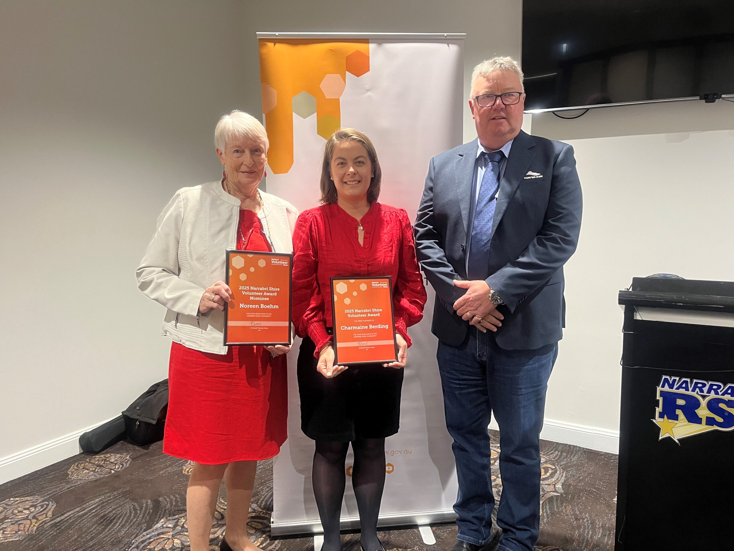 Charmaine Berding is Volunteer of the Year