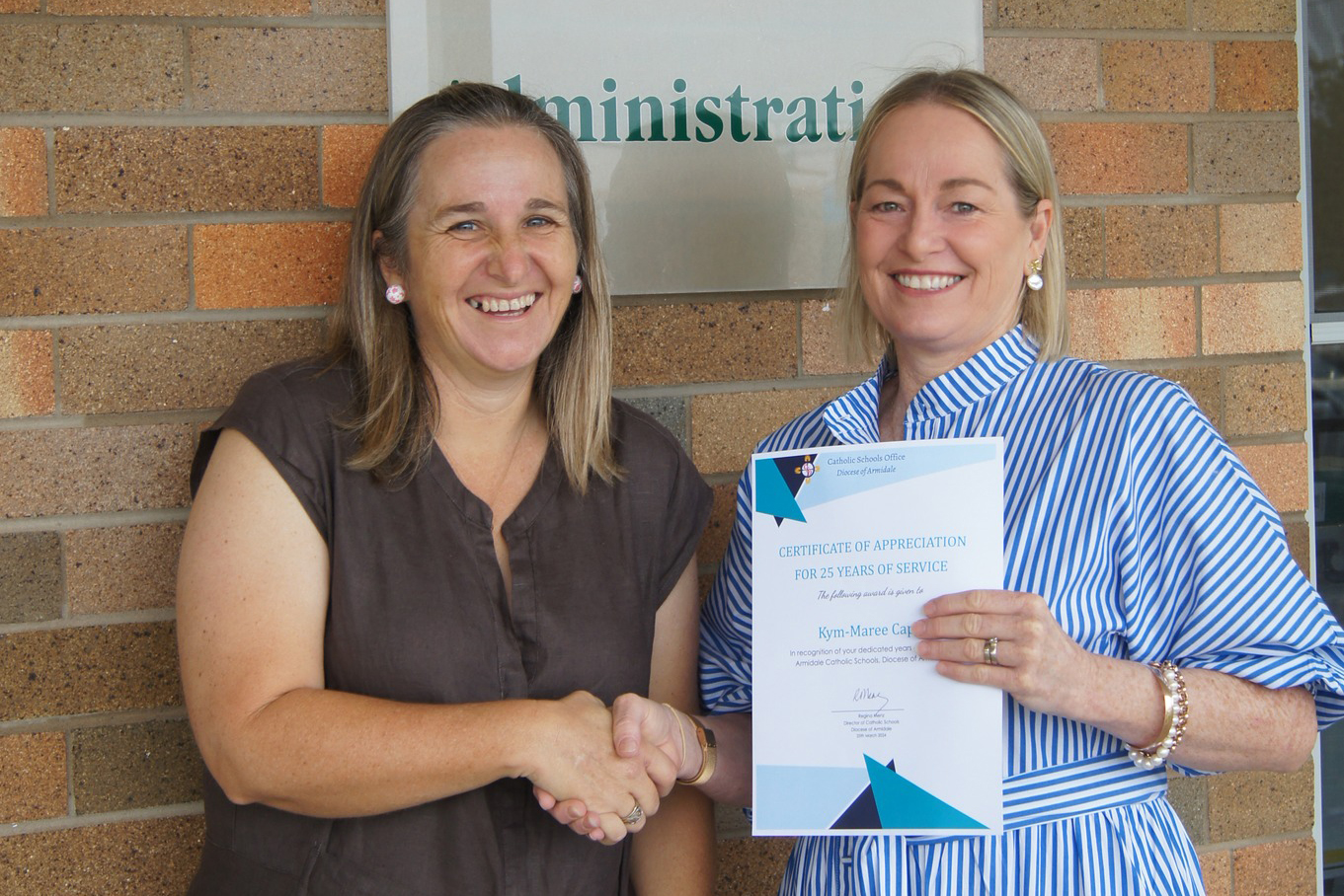 Kym Capp celebrates 25 years of service