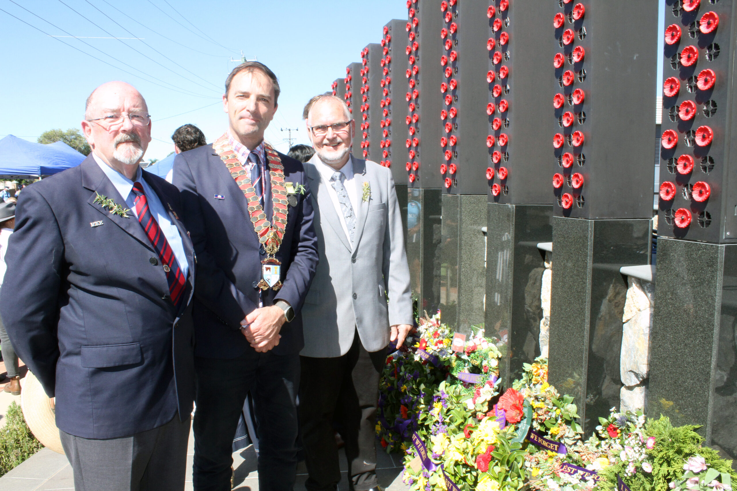 SACRIFICE REMEMBERED: Strong showings at Anzac Day commemorations across the shire