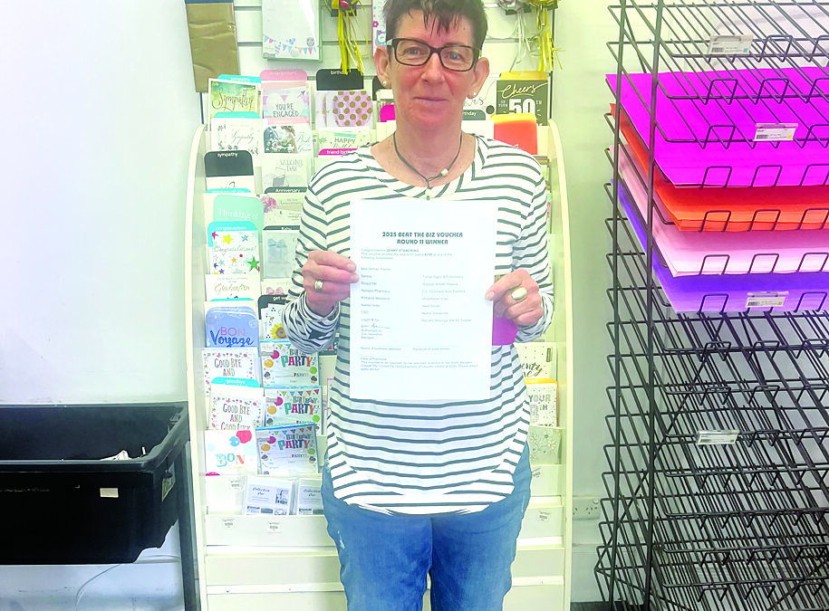Jenny Standring wins bumper Beat the Biz $250 prize