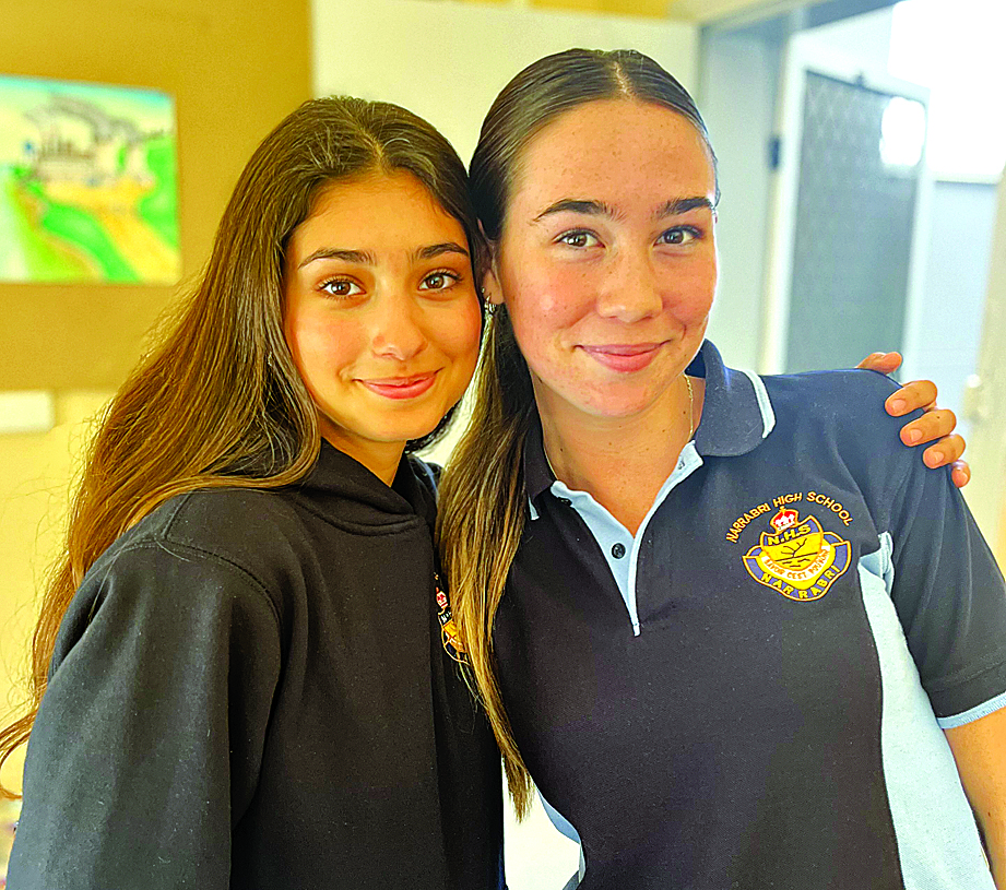 French exchange student at Narrabri High School