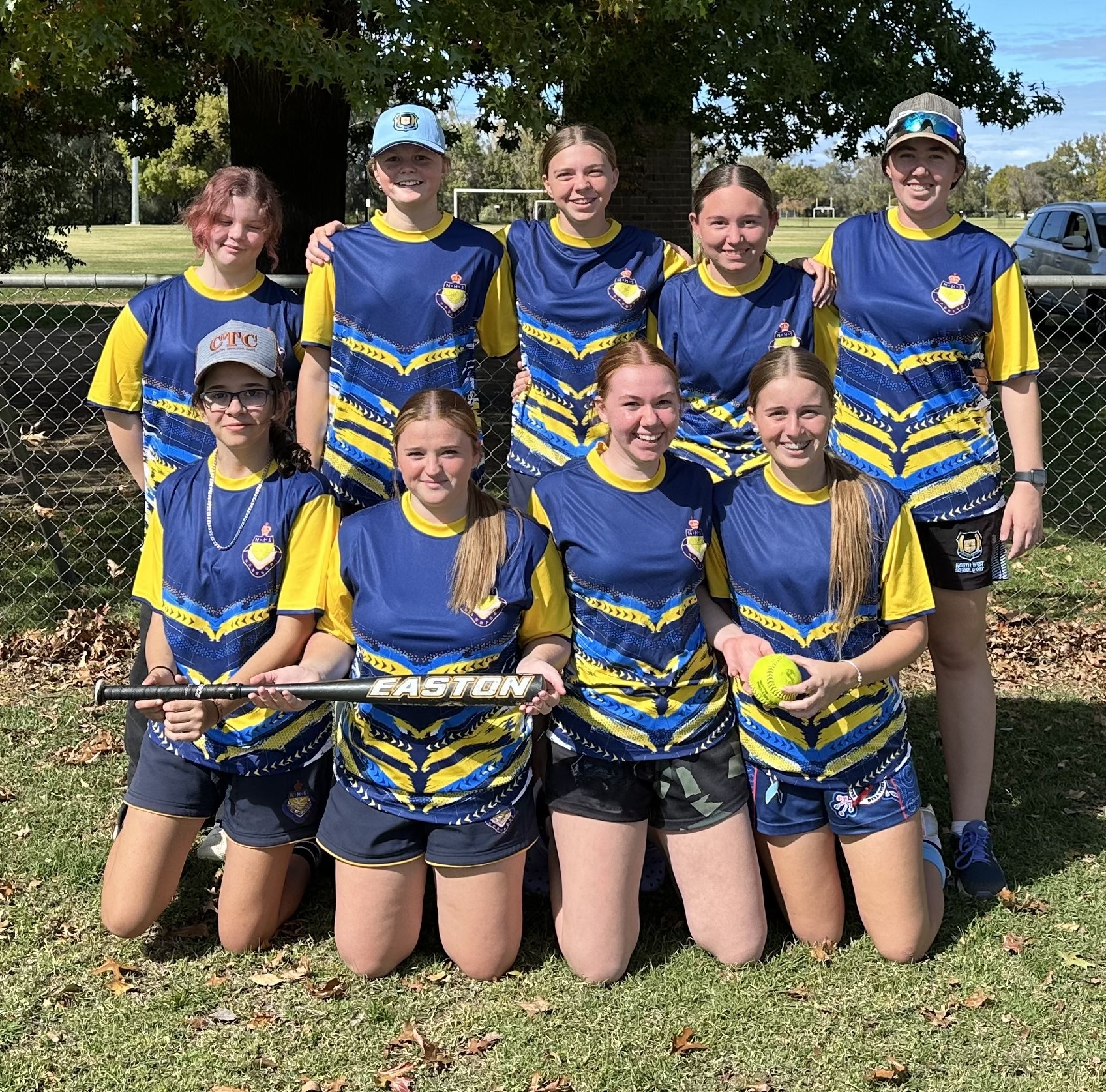 Softballers attended gala day