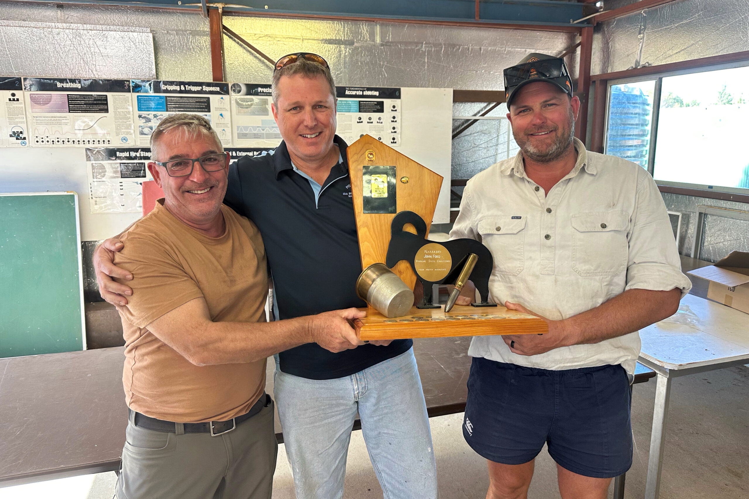 Narrabri Pistol Club hosts 43rd annual John Ford Metallic Silhouette 200-metre Big Bore Steel Challenge