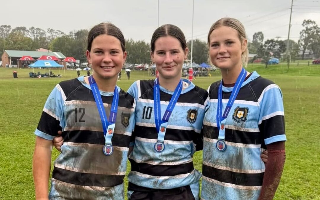 Wee Waa High School trio bring home medals from NSWCHSSA rugby tournament