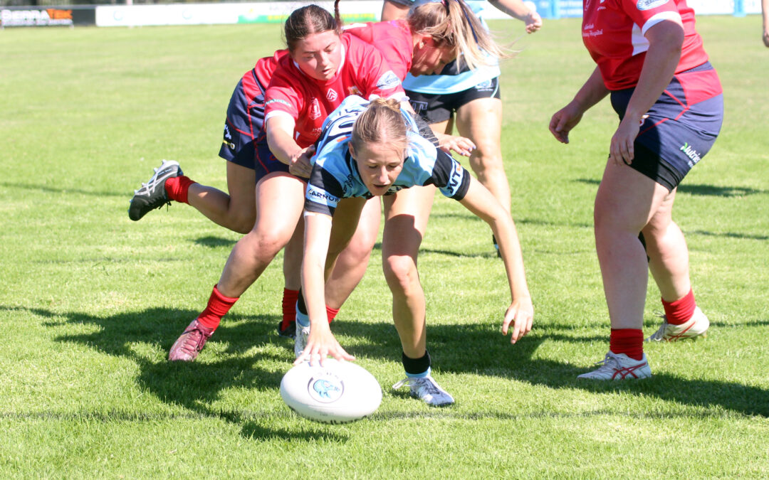 Narrabri Blue Boars crush Gunnedah in the CNRU women’s 10s grand final rematch on ladies’ day