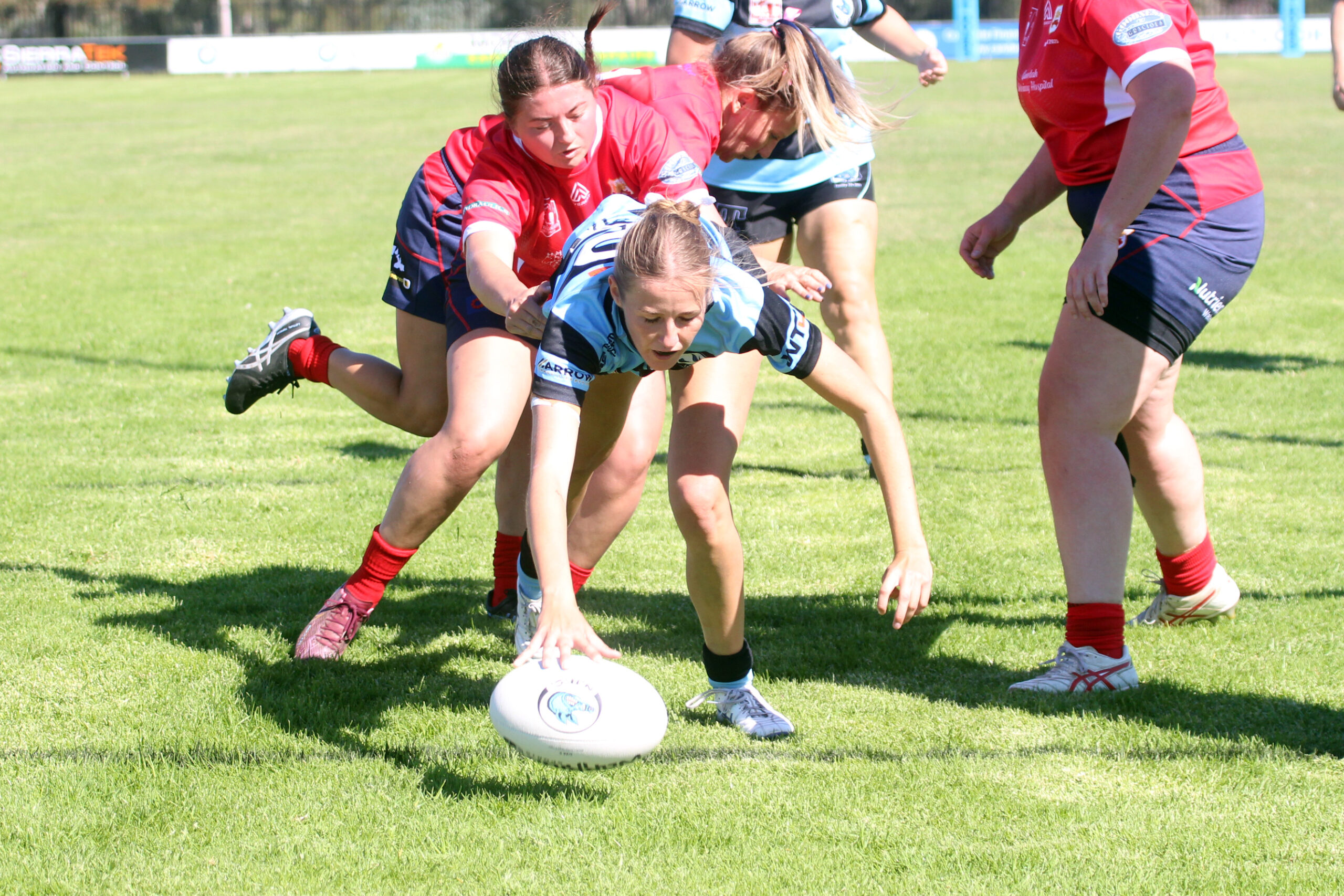 Narrabri Blue Boars crush Gunnedah in the CNRU women’s 10s grand final rematch on ladies’ day