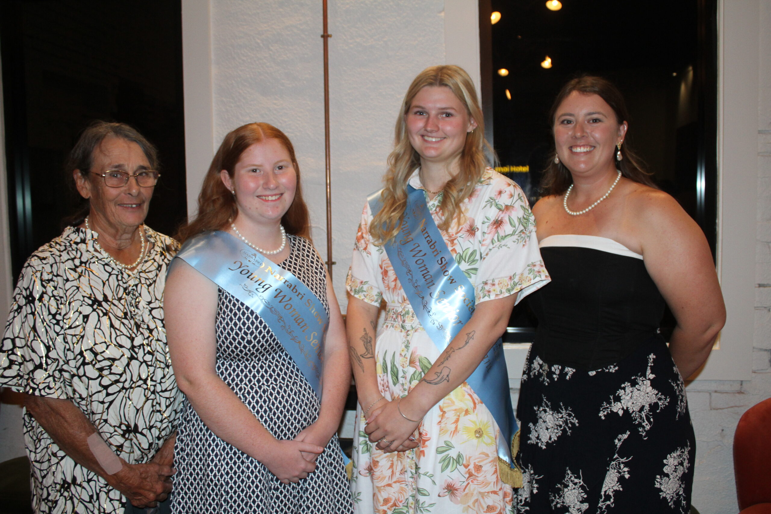 Outstanding young  women celebrated at  show cocktail evening