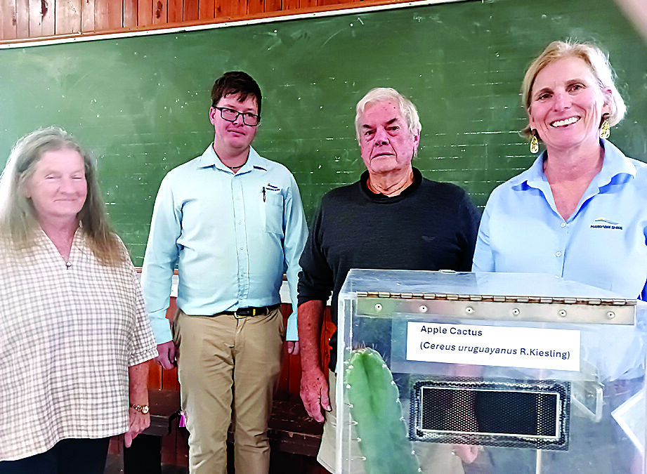 Invasive cacti discussed at garden club meeting