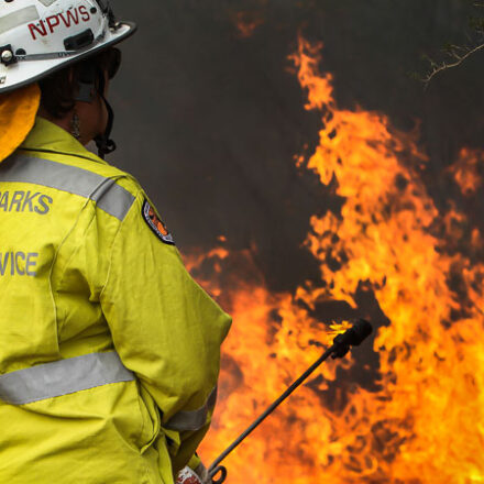 Hazard reduction burn underway in Mount Kaputar National Park